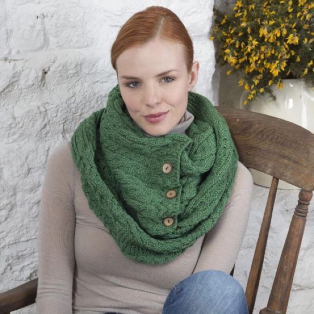 Celtic Merino Wool Snood